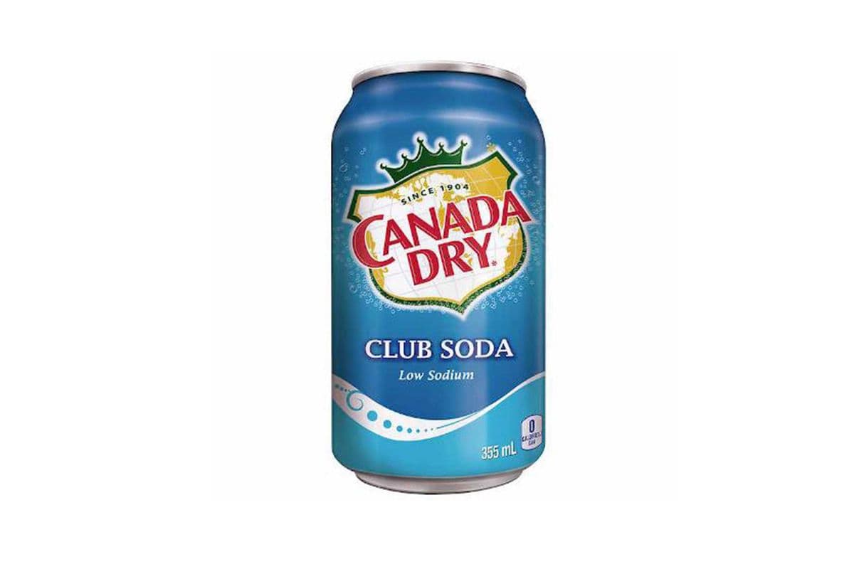 Canada Dry Club Soda Can 355ml