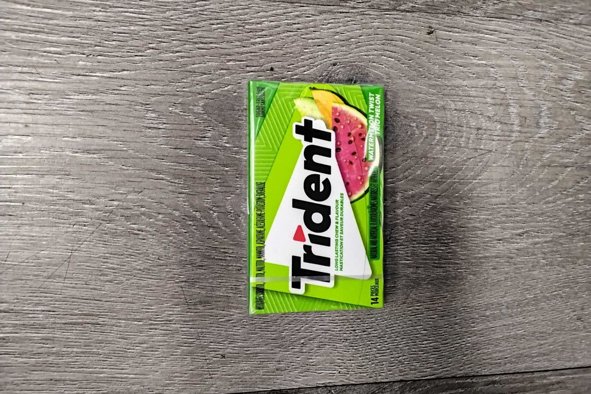 Trident watermelon twist gum (14 pieces )
