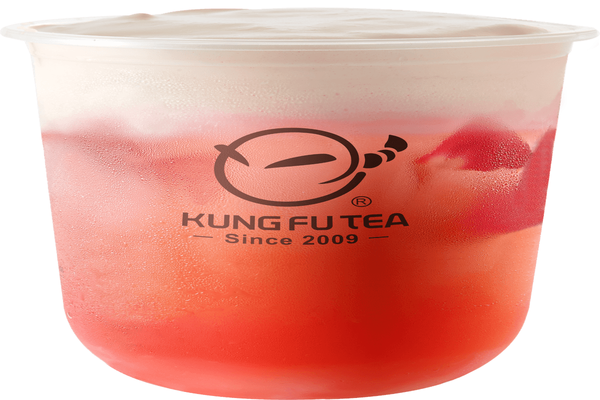 Cheese Milk Foam Rose Oolong Tea (Large)