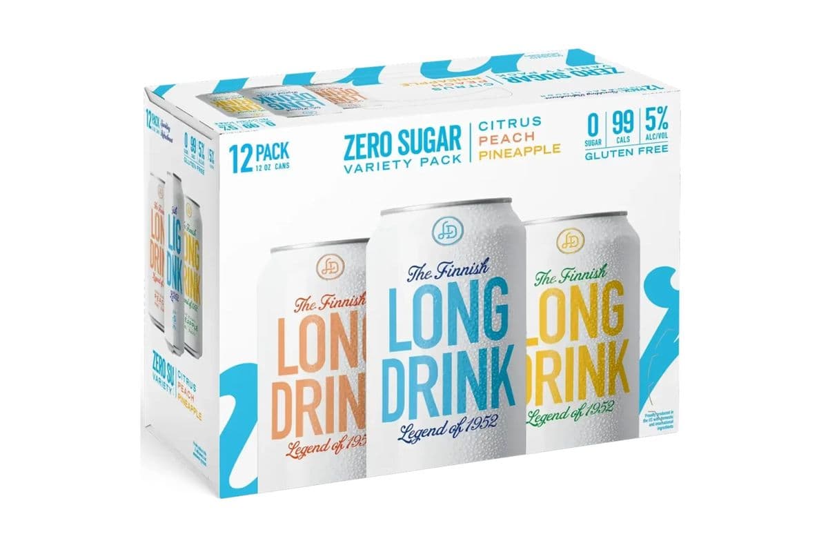Long Drink Zero Sugar Mixer (12 x 12 oz)