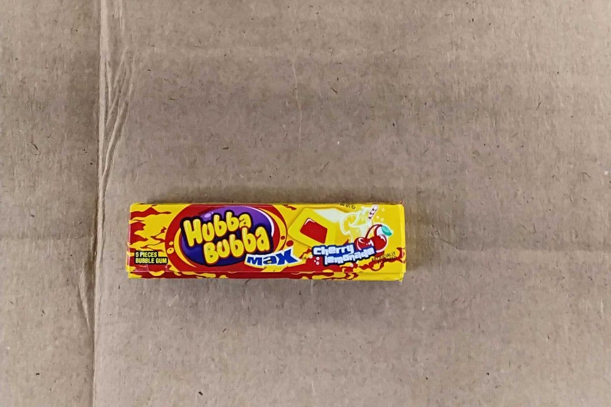 Hubba Bubba max cherry lemonade.