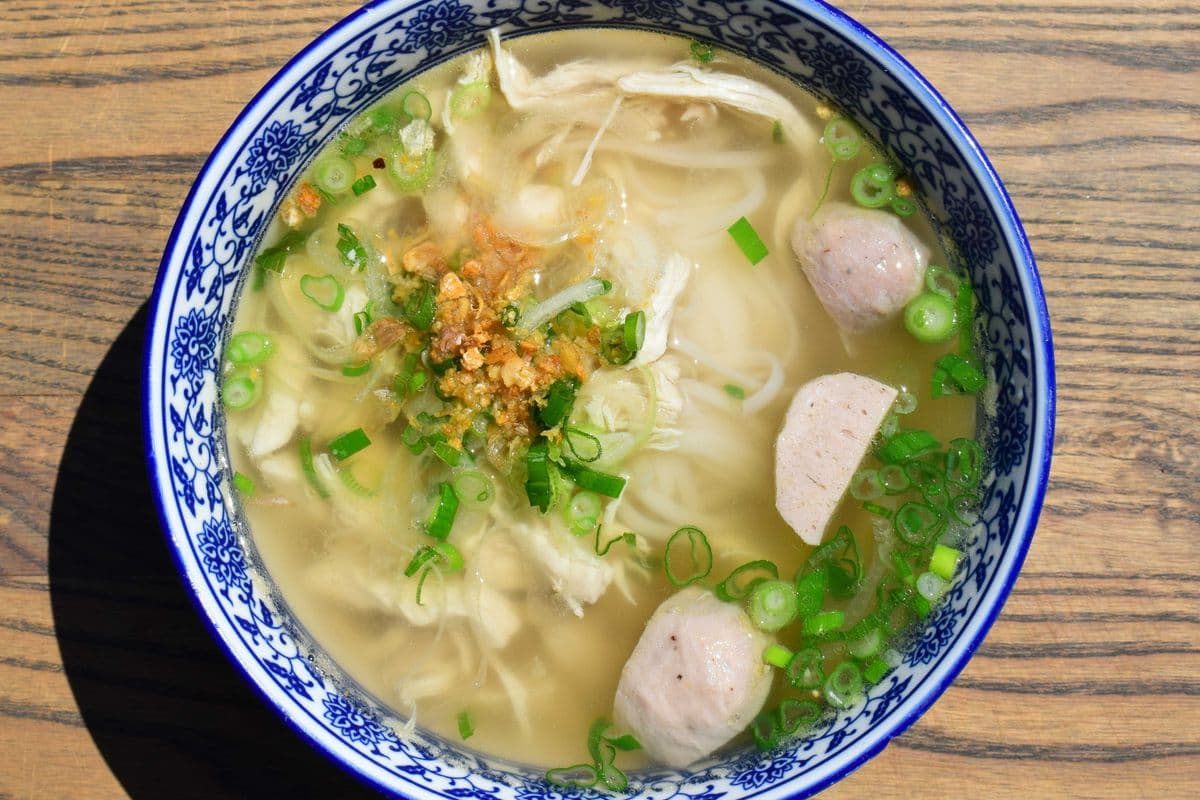 17. Chicken Breast and Chicken Ball Pho (Pho Ga)