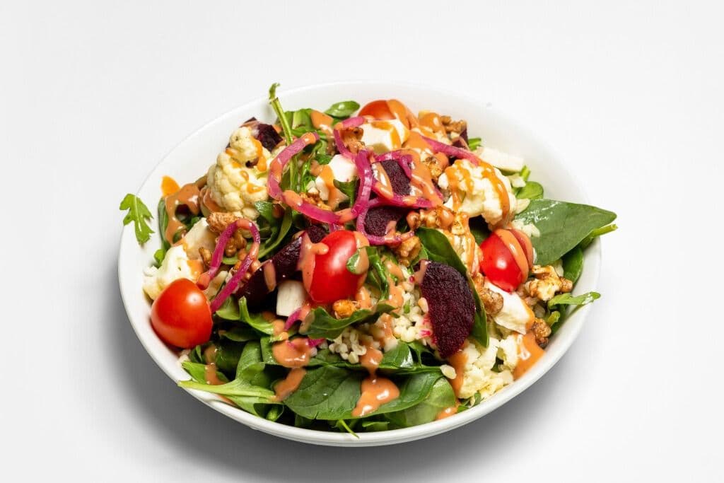 Spinach and Pomegranate Salad