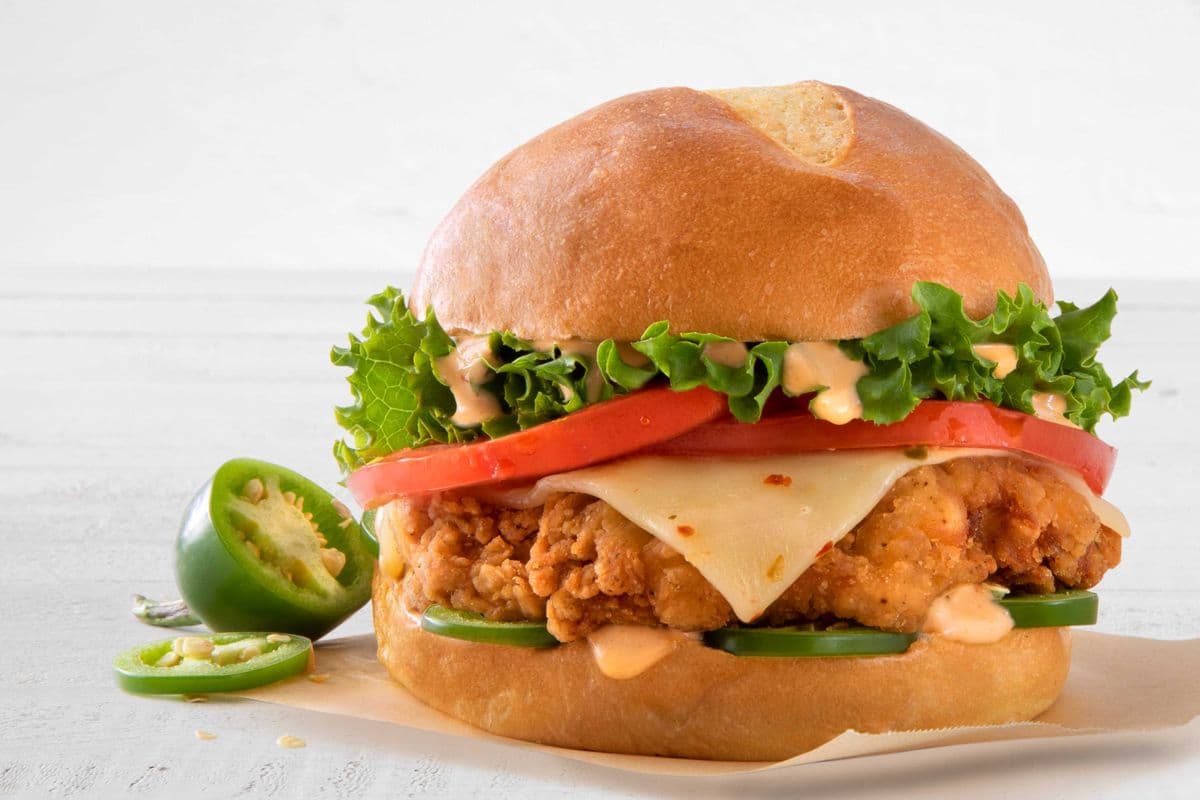 Spicy Chicken Burger