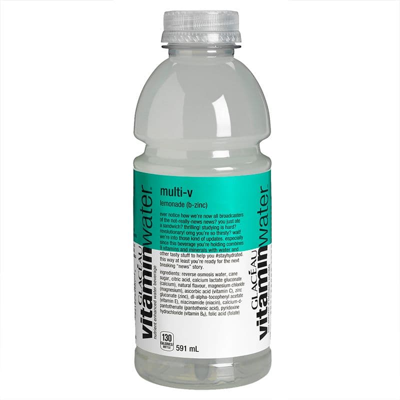 Vitamin Water lemonade zero sugar (591ml)