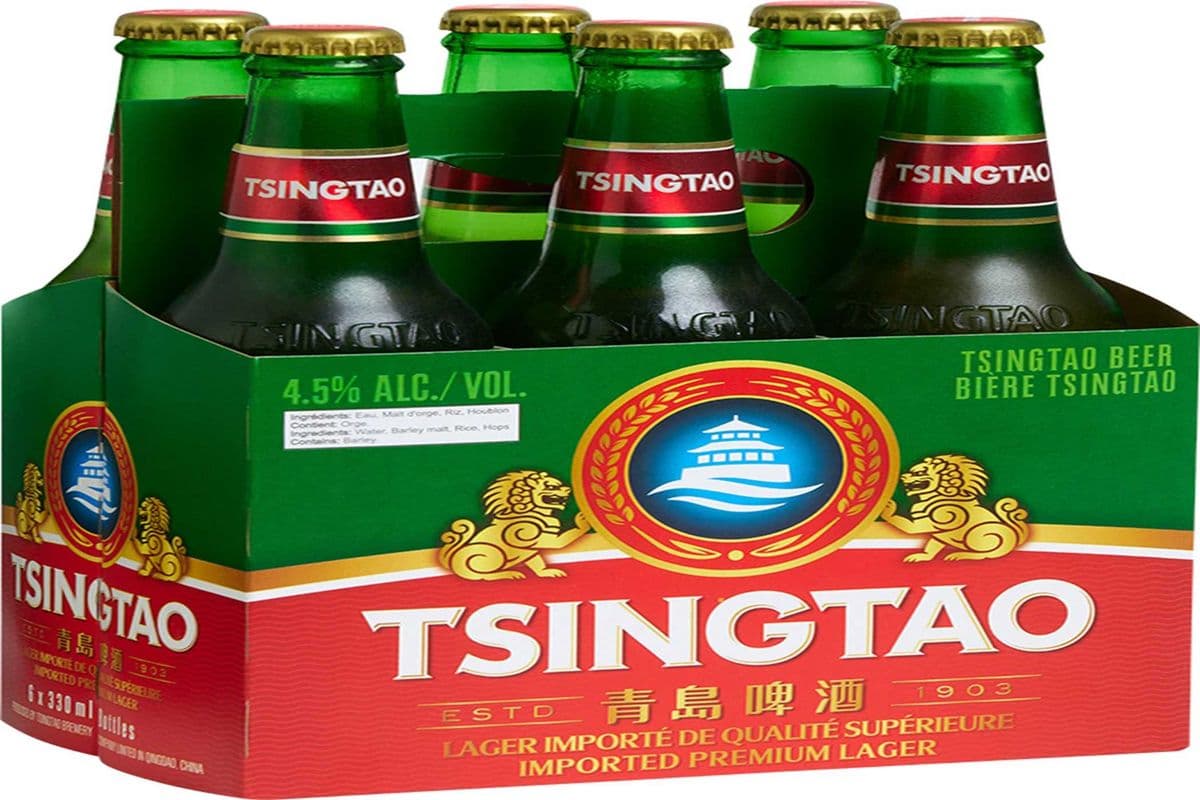 TSINGTAO 6 BOTTLES (6 x 330ML)
