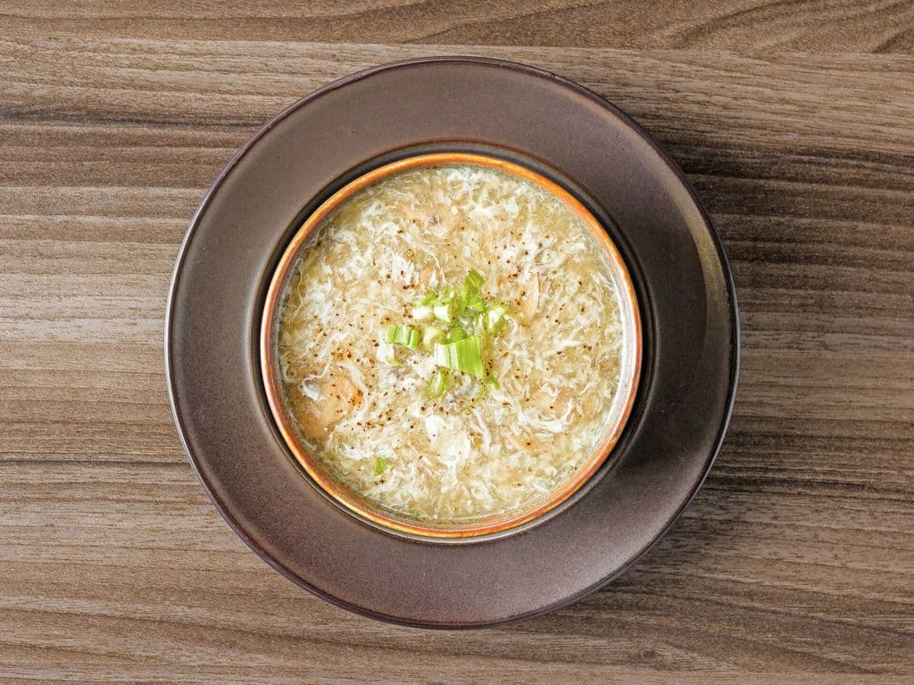 Medium Egg Dropped Mushroom Soup