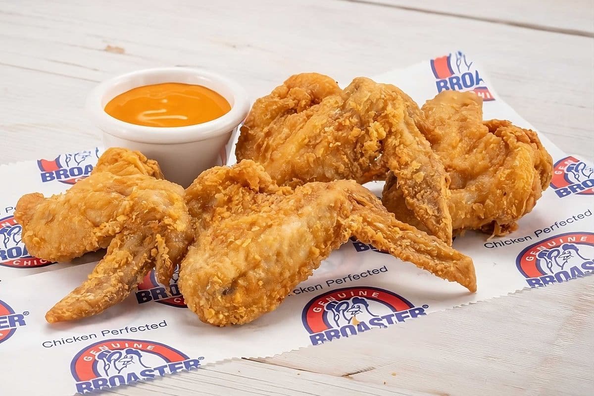 Jumbo Broasted Wings (1 Lb)