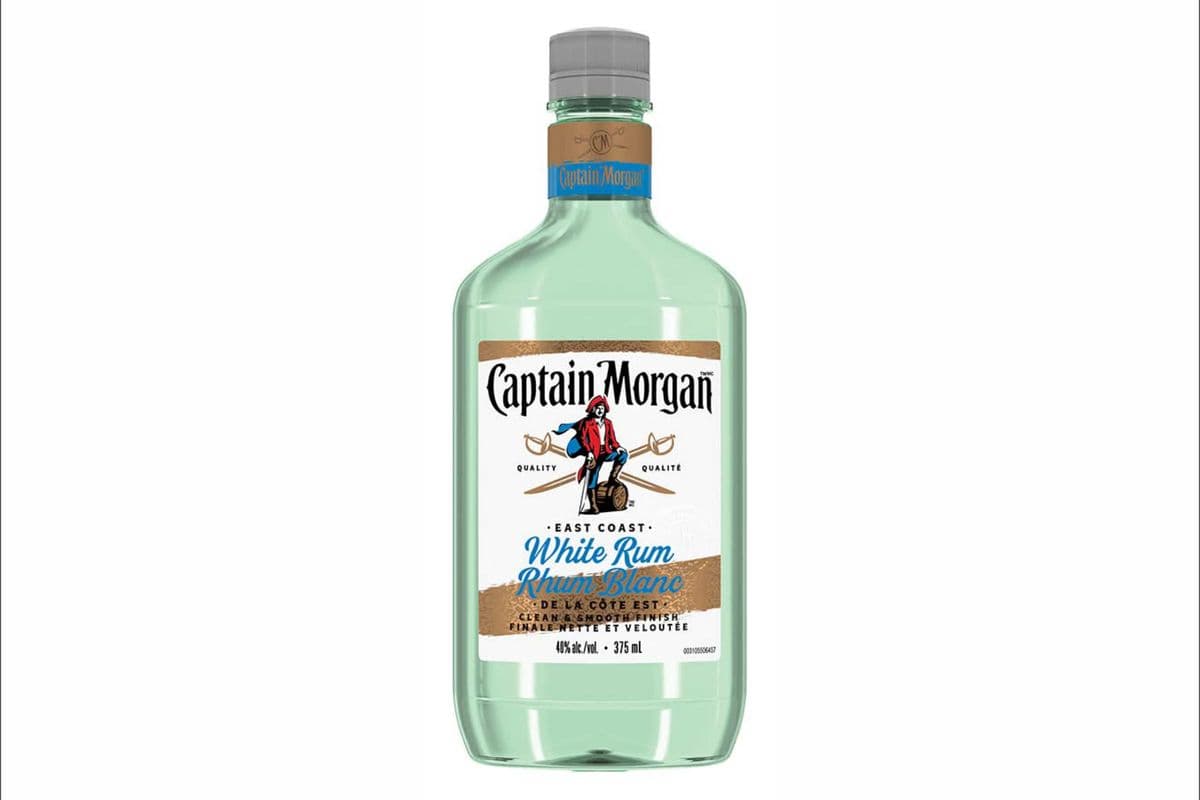 Captain Morgan White Rum (375 ml) (1 x 375ml)
