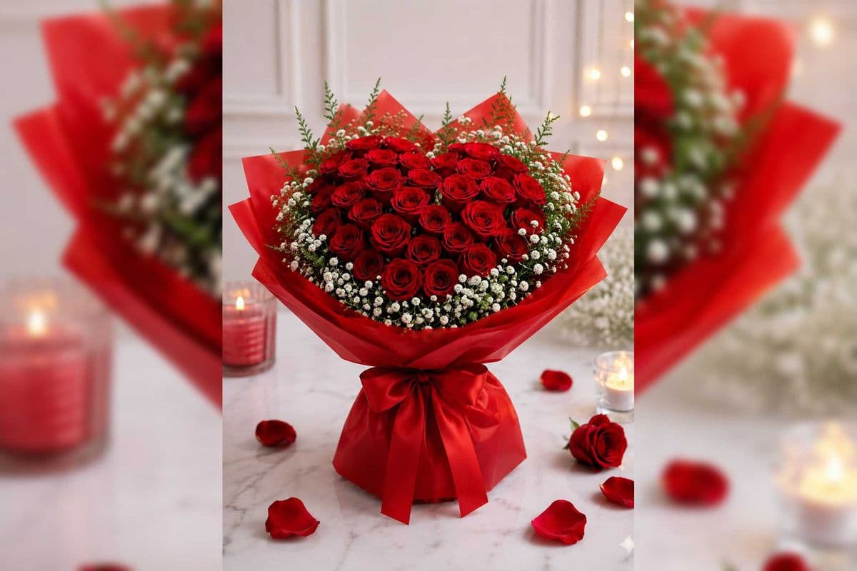 Heart In A Bouquet