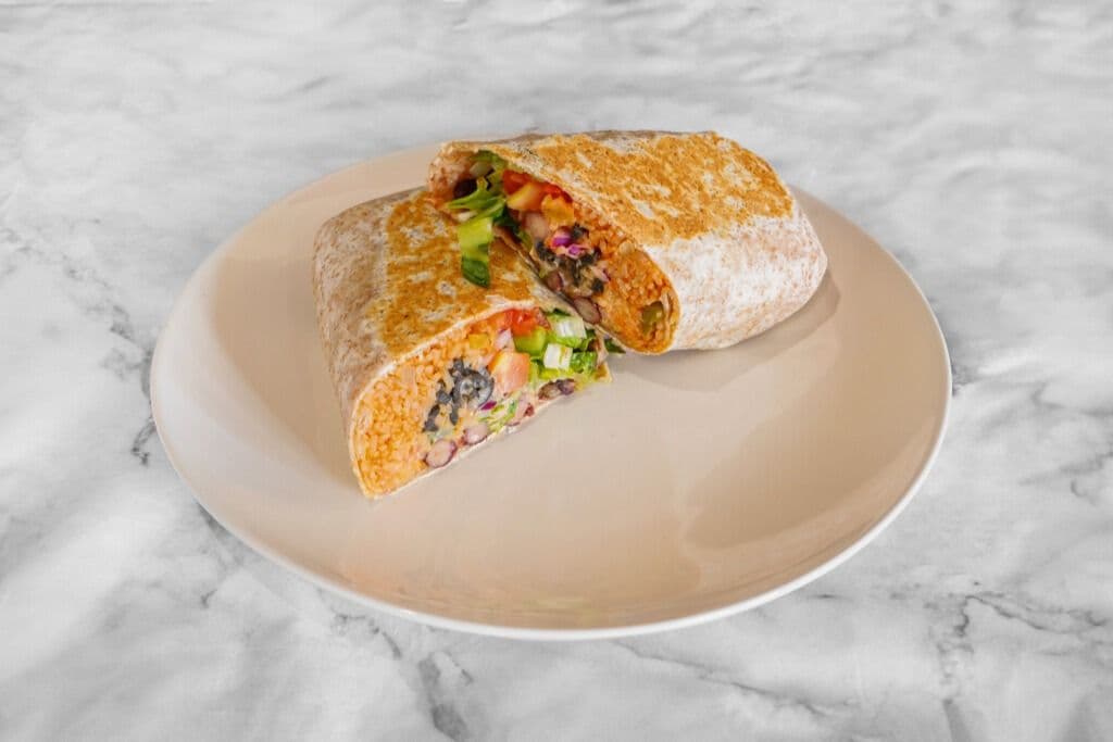 Veggie Fajita Burrito