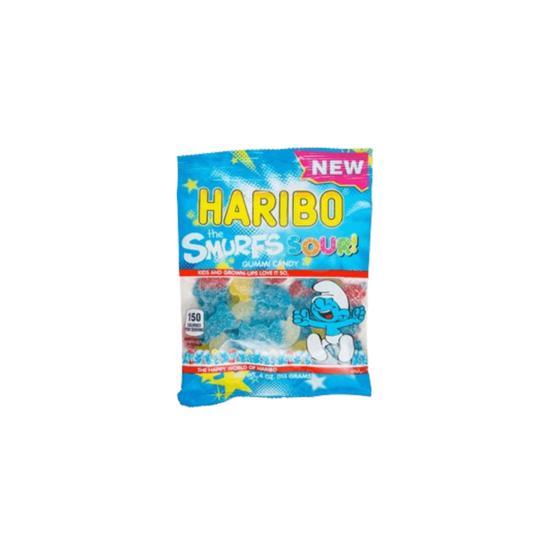 Sour Smurfs Haribo - Turkey (4oz)