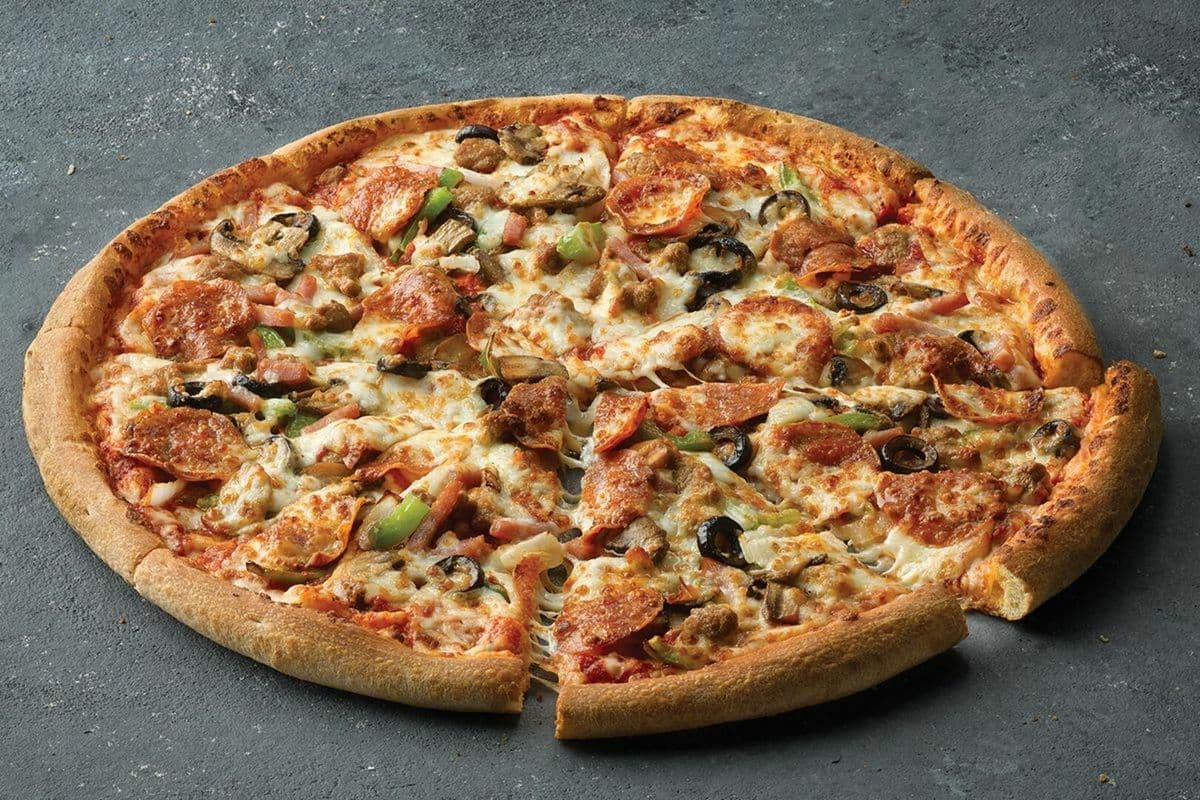 10" Petite pizza The Works / Small 10" The Works Pizza