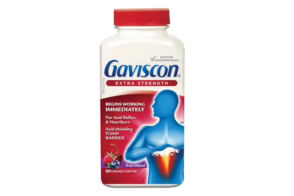 Gaviscon Extra Strength Antacid Tablets (60 ct)