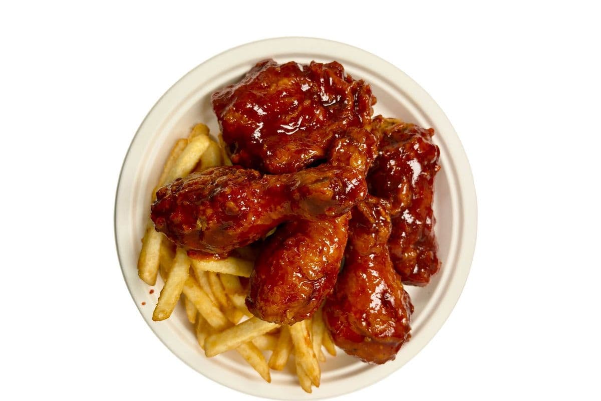 33. K-Sweet and Spicy Chicken Combo (5 pcs, Fries, and Drink)