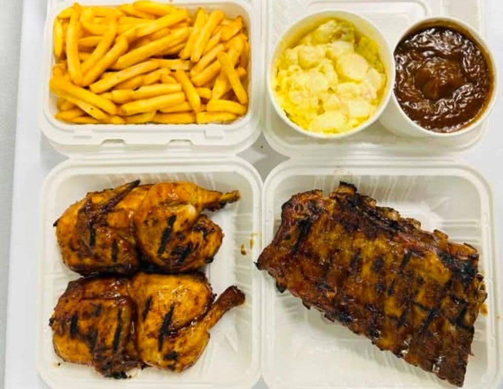 Family Meal 3 - Whole Chicken and Full Rack Ribs