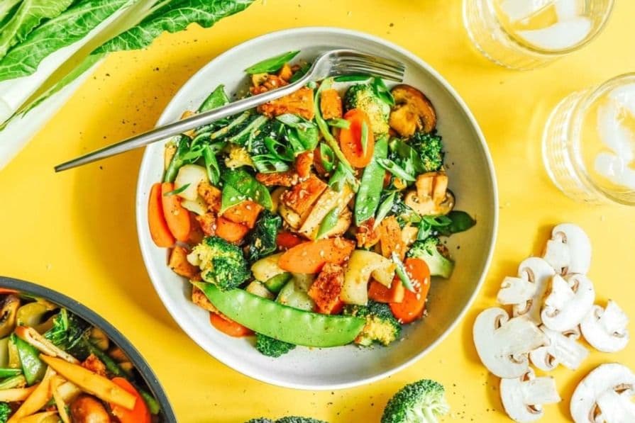 Nourishing Vegetarian Delight Bowl