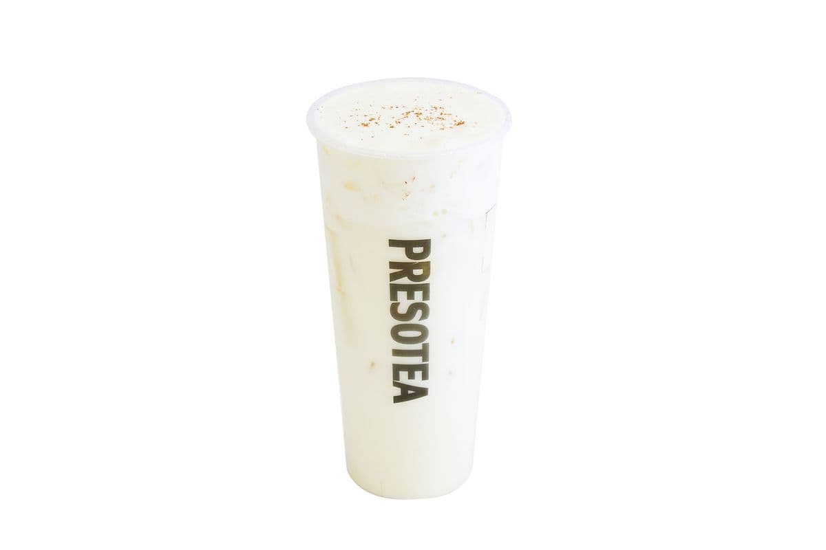 Salted Milk Foam Genmaicha Milk Tea
