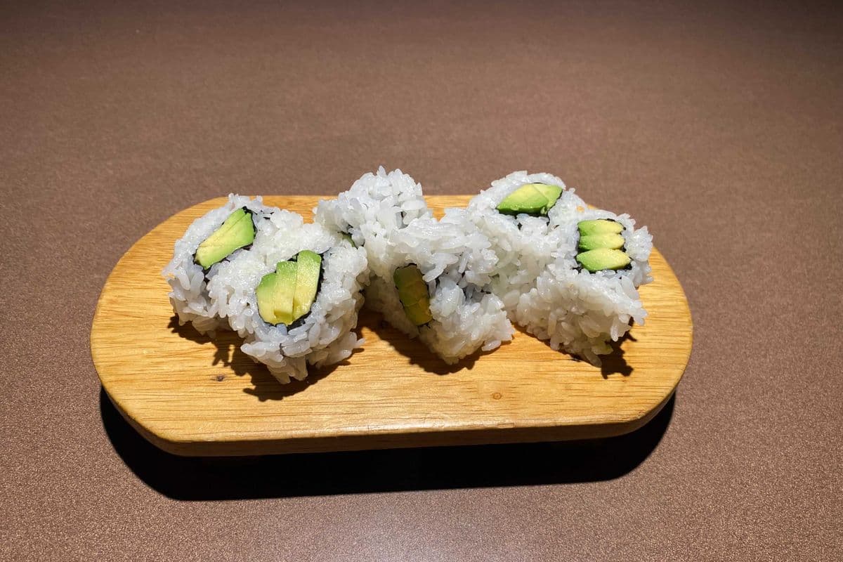 Gluten-Friendly Menu - Avocado Roll