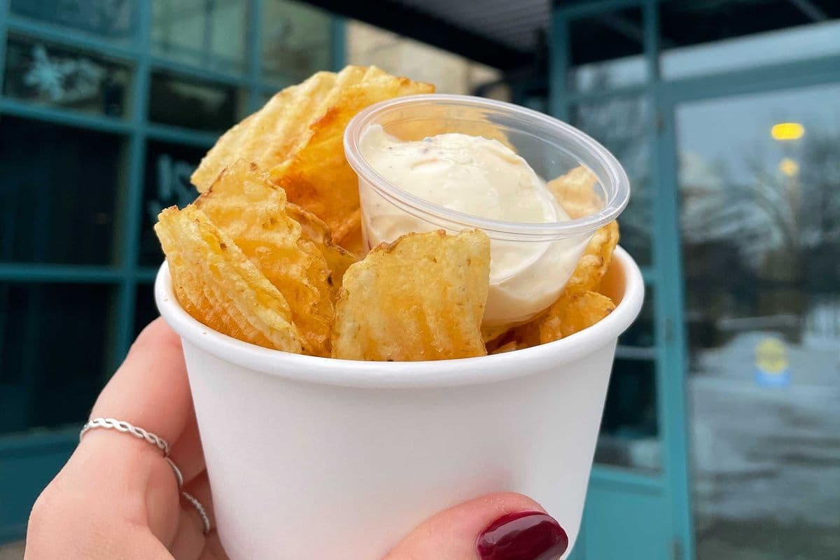 Kettle Cooked Chips and Dip