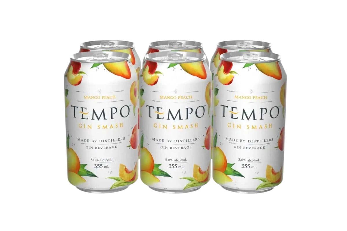 Tempo Mango Peach (6 x 355 ml)