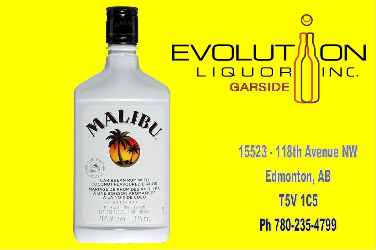 Malibu Caribbean Rum with Coconut 0375P (1 x 375 ml Plastic Bottle)