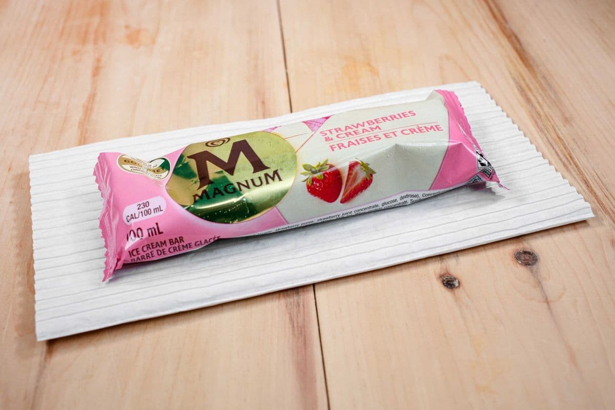 Magnum Strawberries Cream