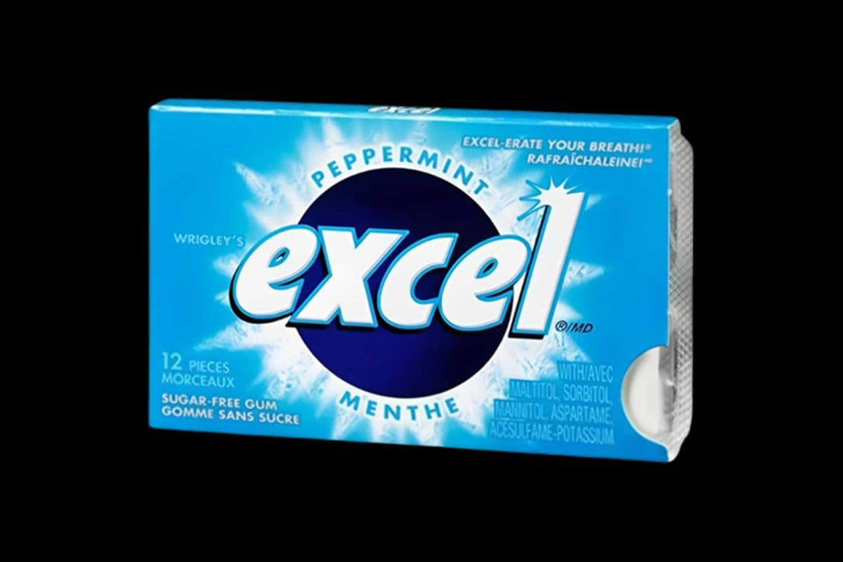 Excel Peppermint - Sugar Free (12 pcs)