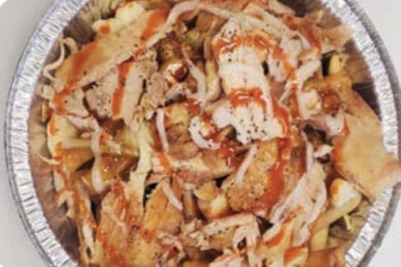 Chicken or Beef Poutine Platter