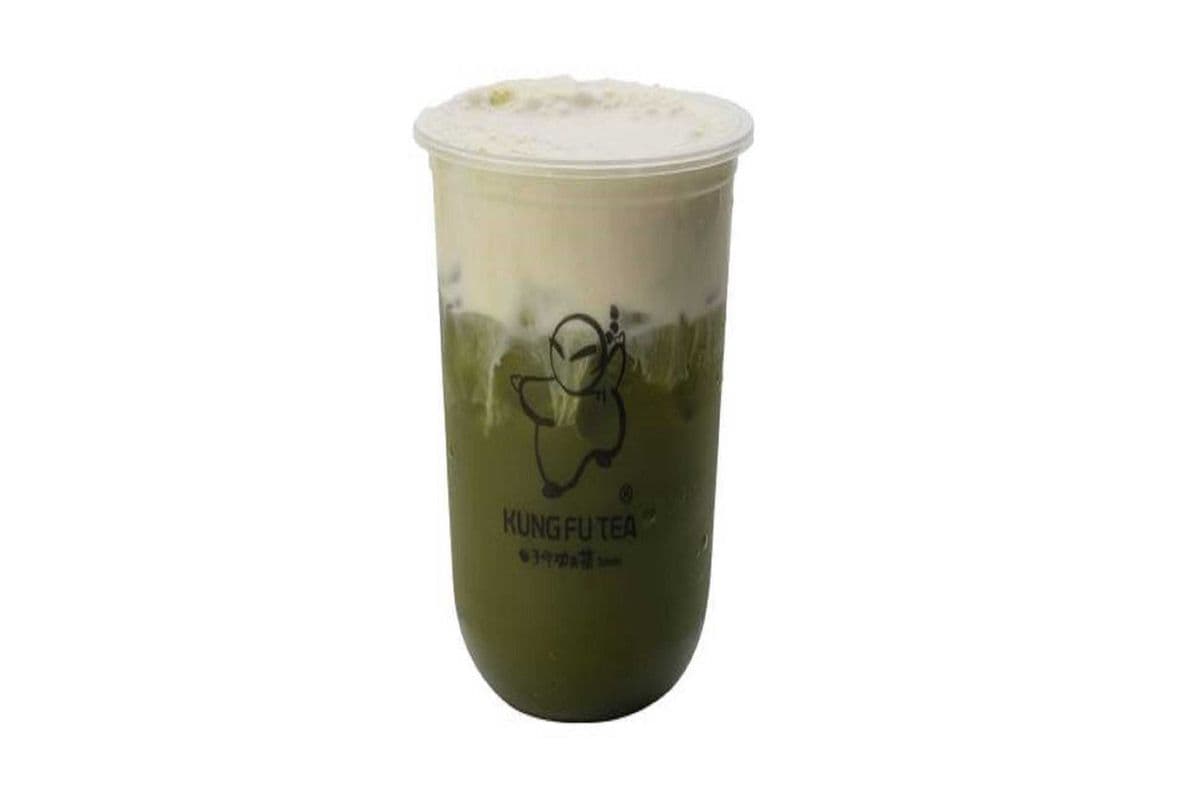 Cheese Milk Foam with Matcha (L)