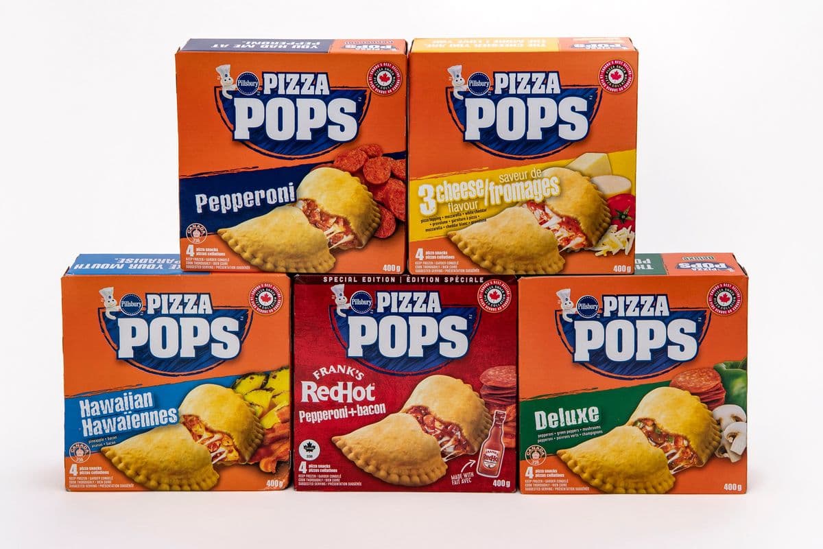 Pizza Pops Three Cheeses (400 g)
