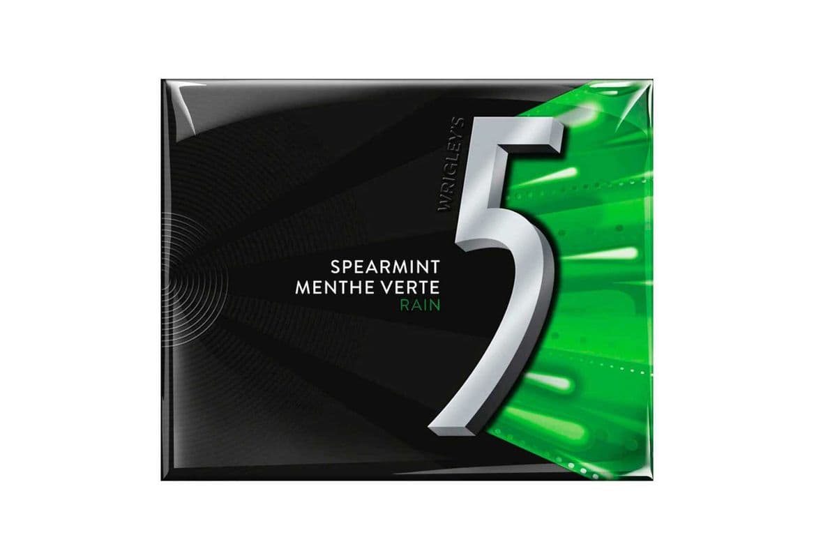 Five Gum - Spearmint (15 Sticks) (5 Cal)