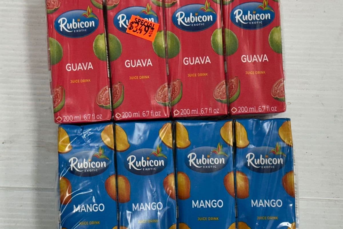 Rubicon 4 Pack Juice Drink (200ml)