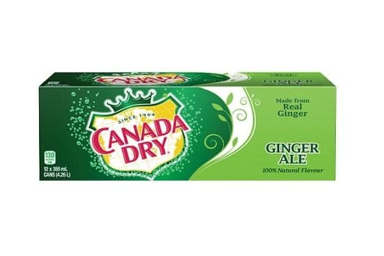 Canada Dry Ginger Ale (355 ml) 12 Pack 1001511