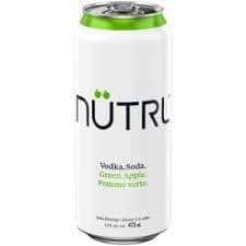 NUTRL VODKA SODA GREEN APPLE TALL CAN (473ML)