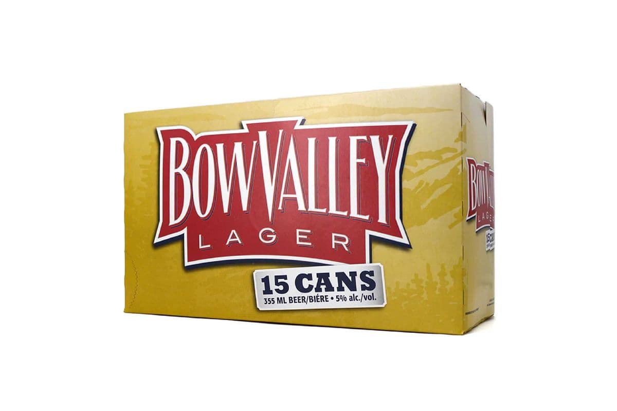 Bow Valley Lager (15 x 355 ml Cans)