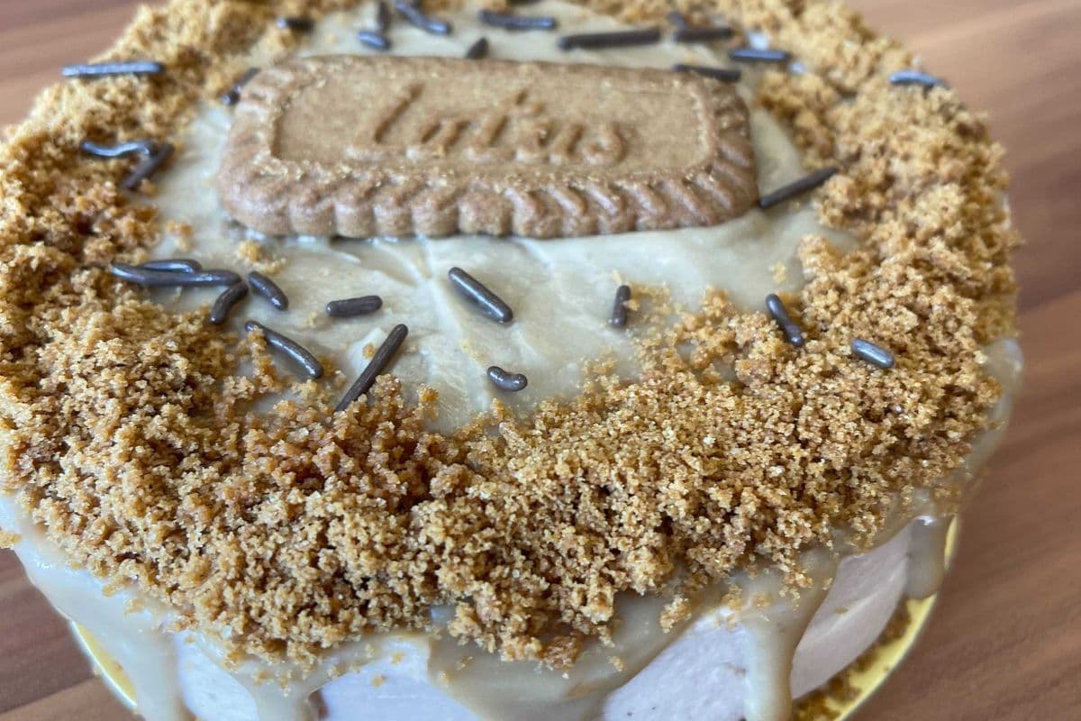7'' Lotus Biscoff Cheesecake