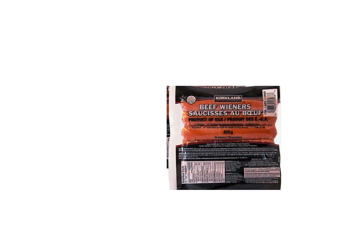 Kirkland Signature Beef Wieners 675gm (675gm)