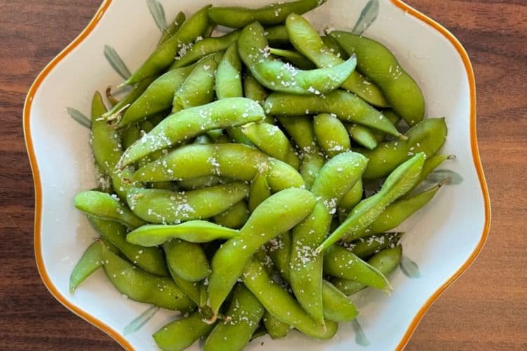 Steamed Edamame (毛豆)