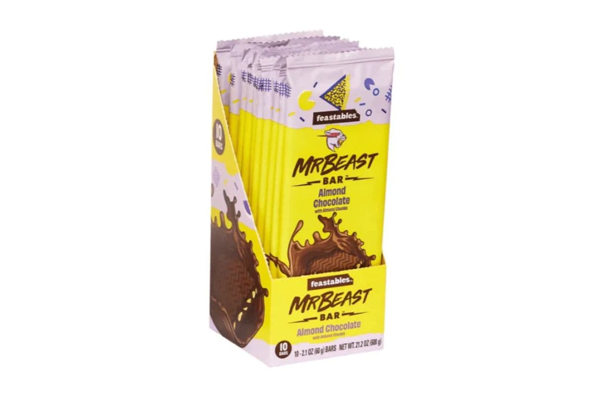 Mr Beast Almond Chocolate 60 g