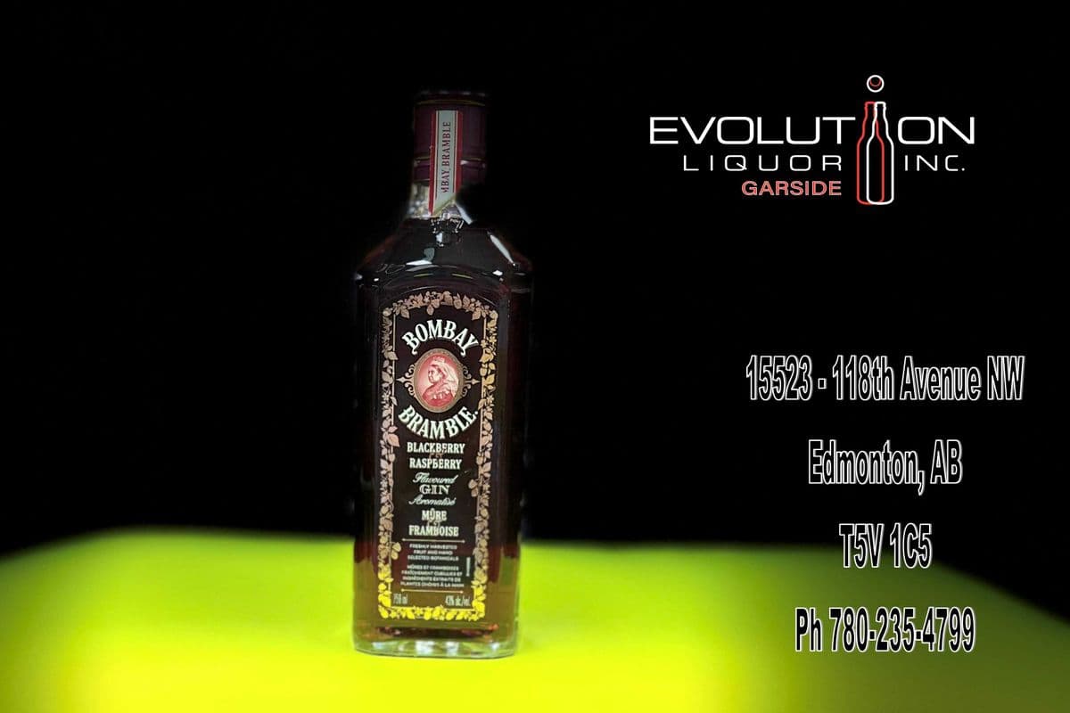 Bombay Bramble Blackberry & Raspberry Gin 0750P (1 x 750ml Glass Bottle)