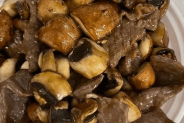 Beef and Mushrooms