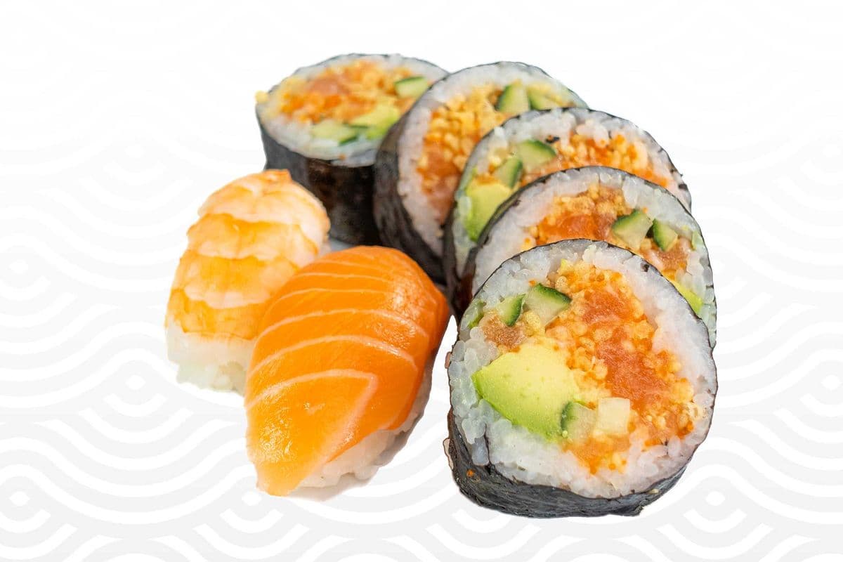 (7 mcx) 5 Makis et 2 Nigiris
