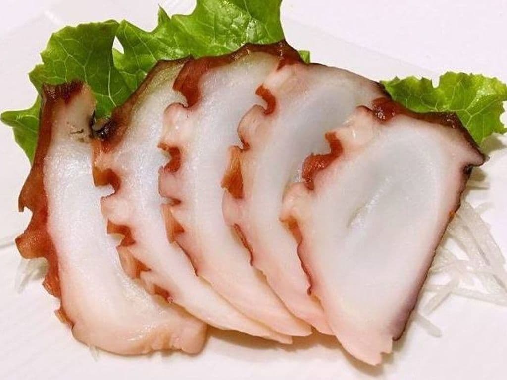 Octopus (Taka) Sashimi