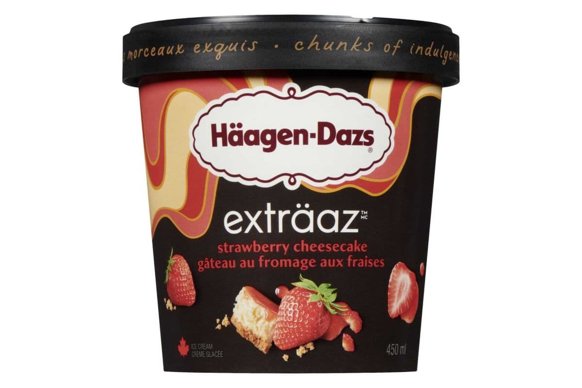 Haagen-Dazs Ice Cream Strawberry Cheesecake (450 ml)