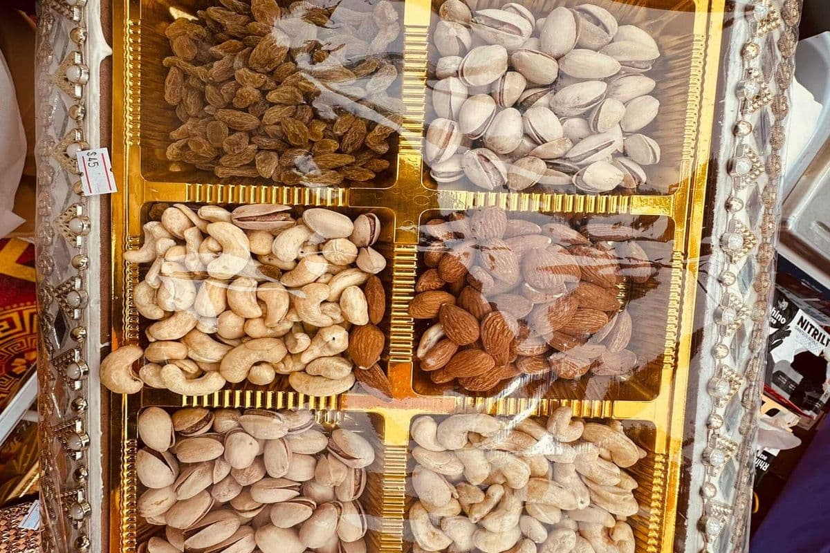 Big dry fruit tray