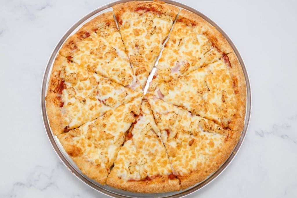Small Ham and Pineapple Pizza