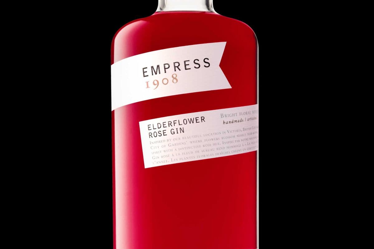 EMPRESS 1908 ELDERFLOWER ROSE GIN (1 x 750ML)