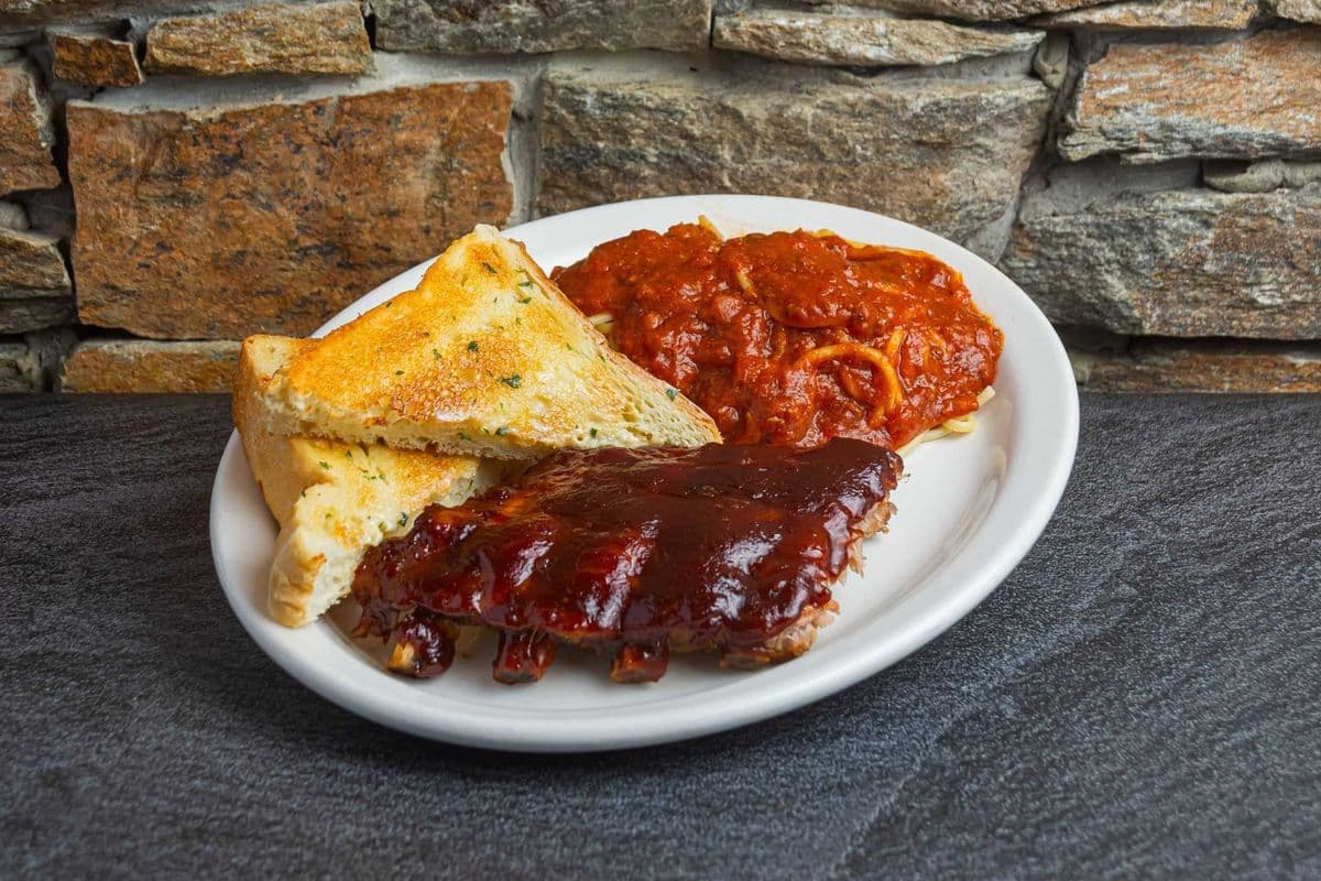 Half Rack of BBQ Pork Ribs