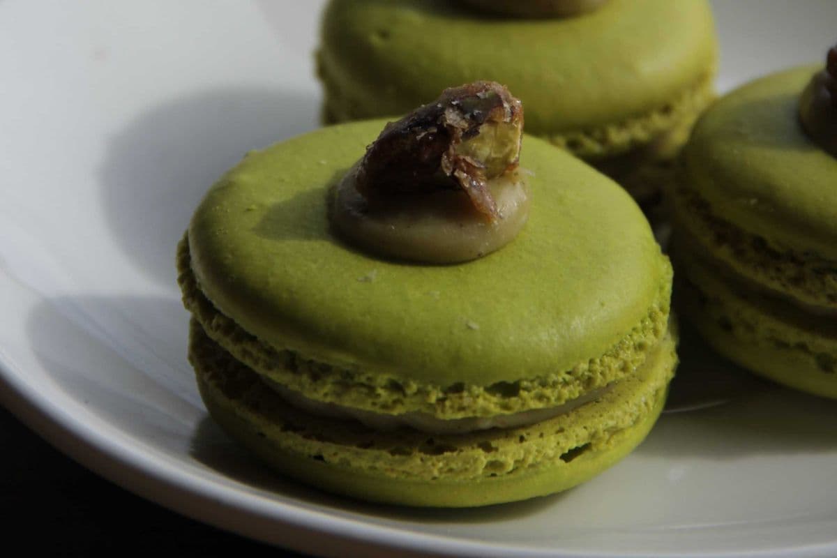 Sicilian Pistachio Macaron